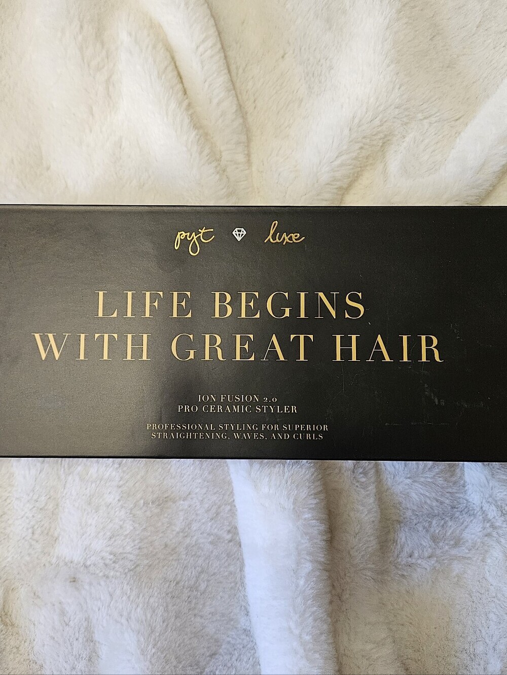 PYT Luxe 'Darling, You're a Goddess' Pro Ceramic Styler - Rose Quartz